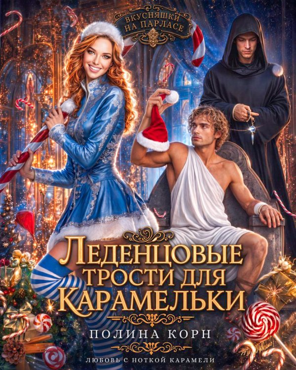 Обложка книги «Леденцовые трости для Карамельки» — Полина Корн, ISBN 9785524024145
