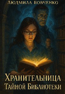 Обложка книги «Хранительница тайной библиотеки.» — Людмила Вовченко, ISBN 9785524064035