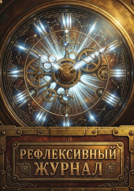 Обложка книги «Рефлексивный журнал, 100 страниц, А5, дизайн: "Метранпаж", мягкая обложка» — Нет автора, ISBN 9785521987009