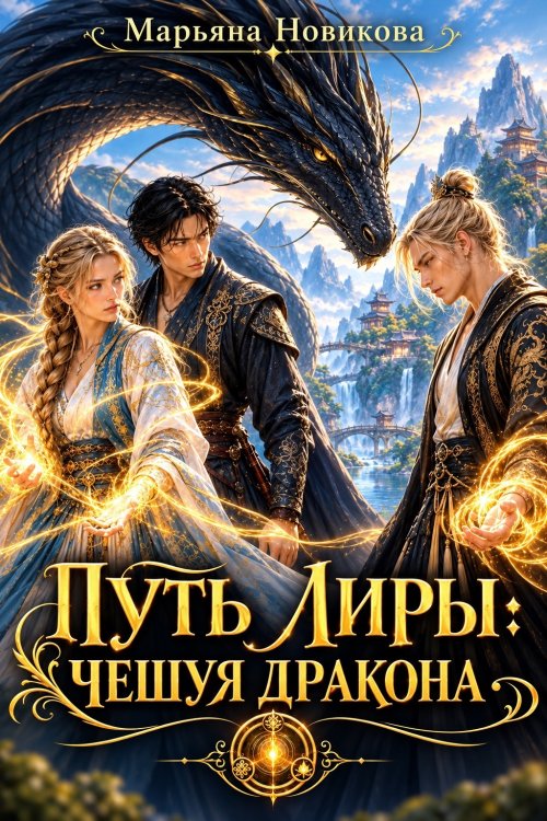 Обложка книги «Путь Лиры: Чешуя дракона» — Марьяна Новикова, ISBN 9785524062147