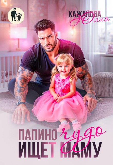 Обложка книги «Папино Чудо ищет маму» — Юлия Кажанова, ISBN 9785524035127
