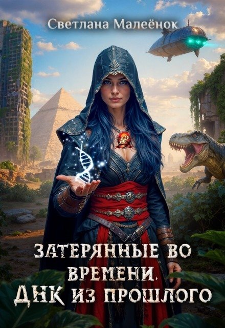 Затерянные во времени. Днк из прошлого. Обложка книги «Затерянные во времени. Днк из прошлого.» — Светлана Малеёнок, ISBN 9785524028204
