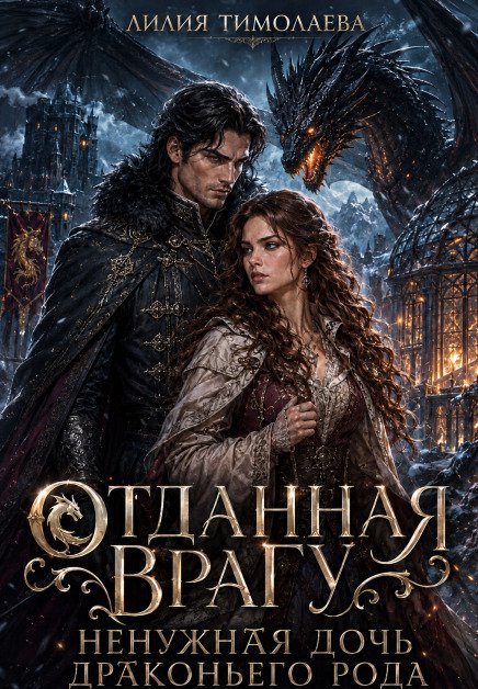 Обложка книги «Отданная врагу. Ненужная дочь драконьего рода» — Лилия Тимолаева, ISBN 9785524058546