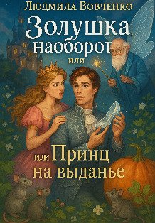 Обложка книги «Золушка наоборот или принц на выдане.» — Людмила Вовченко, ISBN 9785524063182