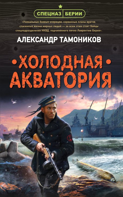 Обложка книги «Холодная акватория» — Тамоников Александр Александрович, ISBN 9785041826987