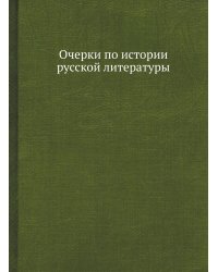 Очерки по истории русской литературы