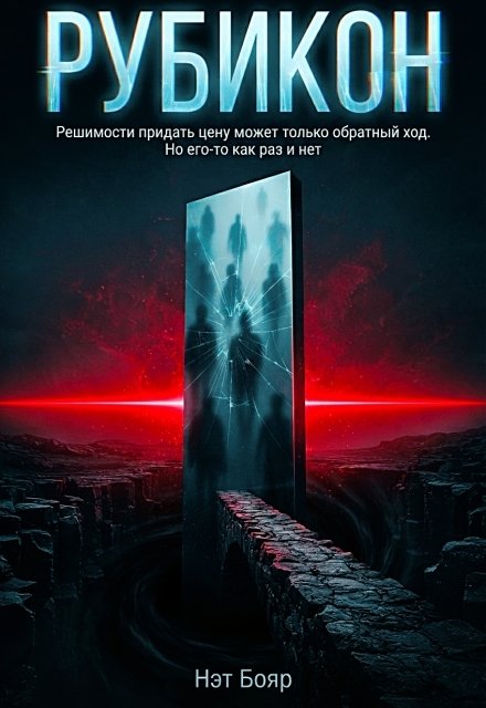 Обложка книги «Рубикон» — Нэт Бояр, ISBN 9785524057600