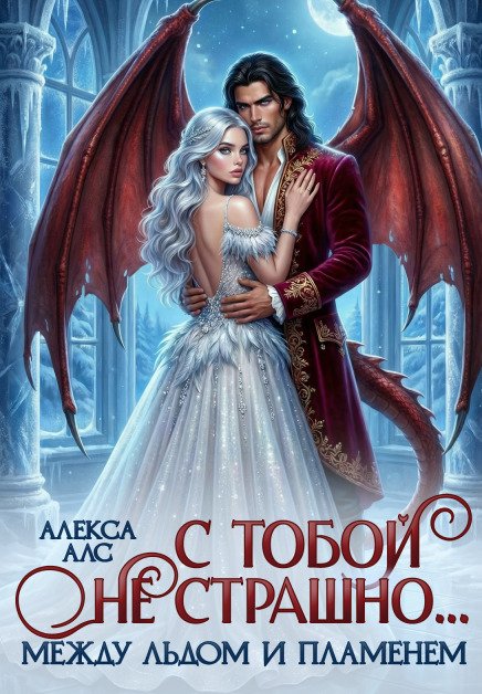 Обложка книги «С тобой не страшно... Между льдом и пламенем» — Алекса Алс, ISBN 9785524024022