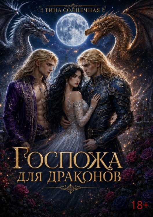 Обложка книги «Госпожа для драконов» — Тина Солнечная, ISBN 9785524041258