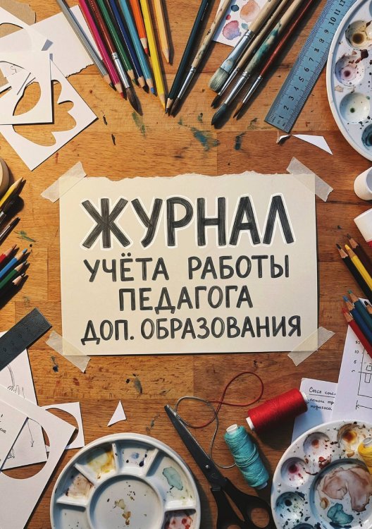 Обложка книги «Журнал учета работы педагога: А5, мягкая обложка» — Нет автора, ISBN 9785521987481