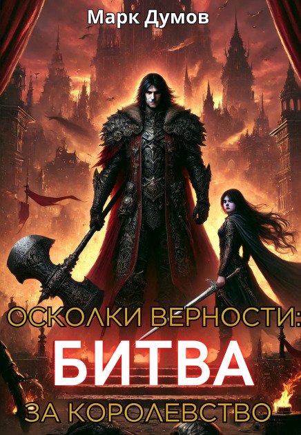 Обложка книги «Осколки верности 2: Битва за королевство» — Mark Dumov, ISBN 9785524014610