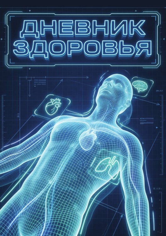 Обложка книги «Дневник здоровья, дизайн: "Метранпаж", 100 страниц, А5» — Нет автора, ISBN 9785521988716
