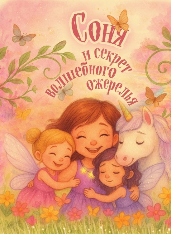 Обложка книги «Соня и секрет волшебного ожерелья. Именная книга для девочек с заданиями» — Нет автора, ISBN 9785042281389