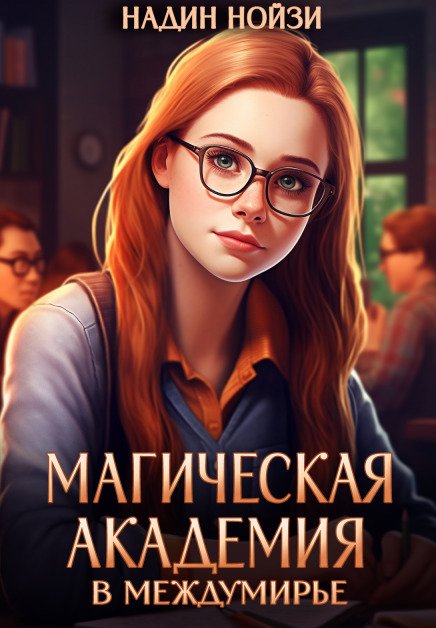 Обложка книги «Магическая академия в Междумирье» — Надин Нойзи, ISBN 9785524045201