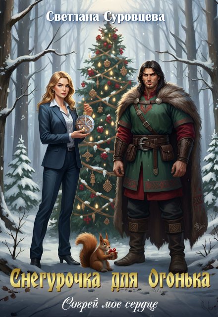 Обложка книги «Снегурочка для Огонька» — Светлана Суровцева, ISBN 9785524039484
