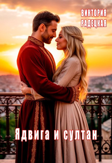 Обложка книги «Ядвига и султан» — Виктория Радецкая, ISBN 9785524010100