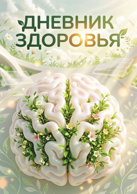 Обложка книги «Дневник здоровья, дизайн: "Метранпаж", 100 страниц, А5» — Нет автора, ISBN 9785521988754