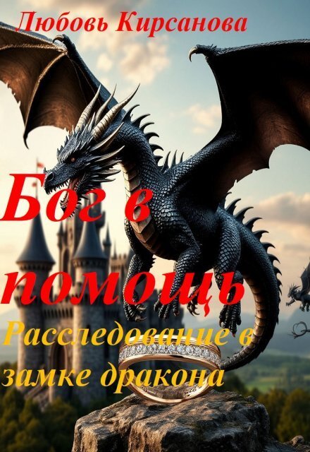 Обложка книги «Бог в помощь ( расследование в замке дракона)» — Любовь Кирсанова, ISBN 9785524058447