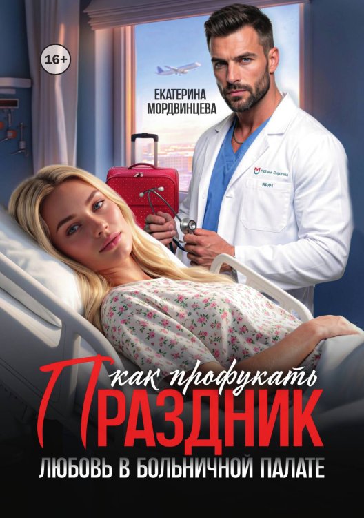 Обложка книги «Как профукать праздник. Любовь в больничной палате» — Екатерина Мордвинцева, ISBN 9785524004079