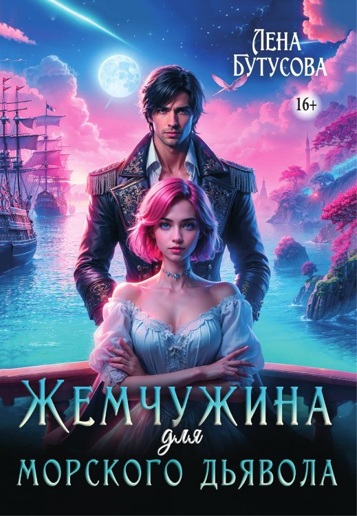Обложка книги «Жемчужина для морского дьявола» — Лена Бутусова, ISBN 9785521939831