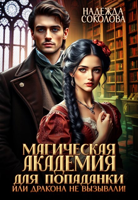 Обложка книги «Магическая академия для попаданки, или Дракона не вызывали!» — Надежда Соколова, ISBN 9785524053466