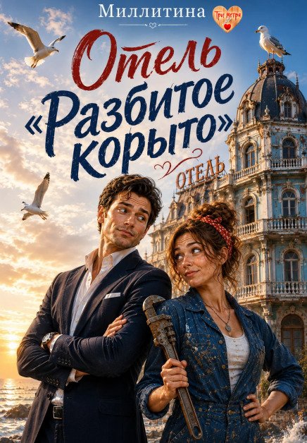 Обложка книги «Отель "Разбитое корыто"» — Миллитина, ISBN 9785524032270