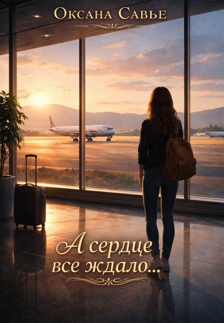 Обложка книги «А сердце все ждало...» — Оксана Савье, ISBN 9785524033901