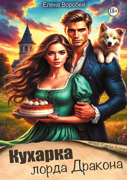 Обложка книги «Кухарка лорда дракона» — Елена Воробей, ISBN 9785524000309