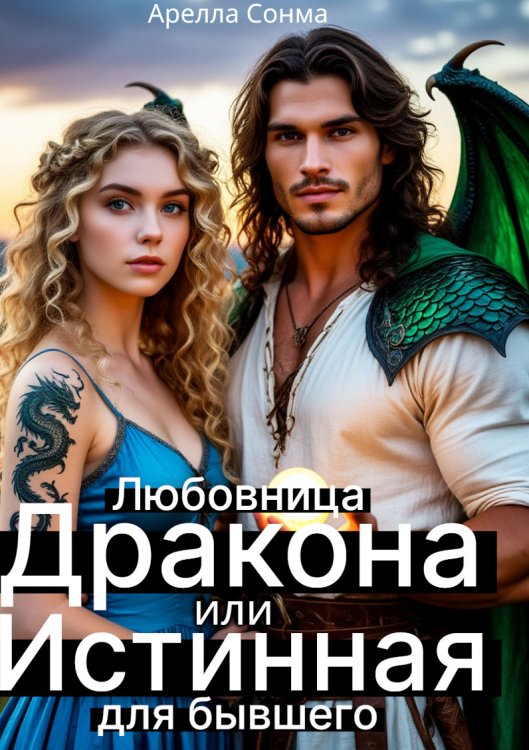 Обложка книги «Любовница Дракона или Истинная для бывшего» — Арелла Сонма, ISBN 9785524062567