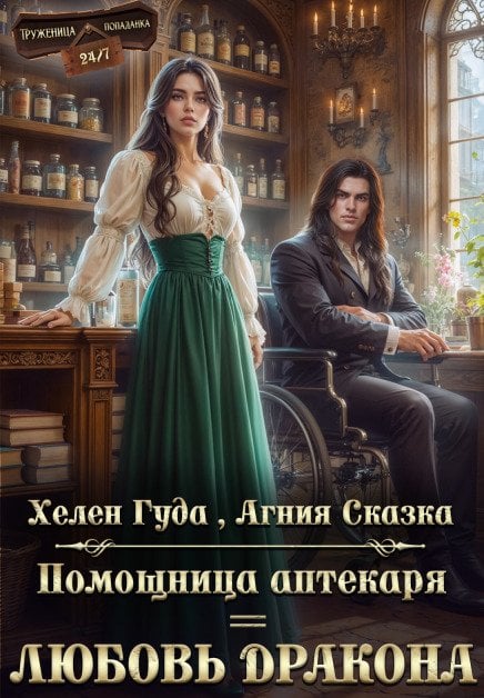 Обложка книги «Помощница аптекаря = любовь дракона» — Агния Сказка; Хелен Гуда, ISBN 9785524053657