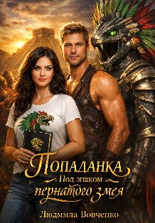 Обложка книги «Попаданка под знаком пернатого змея.» — Людмила Вовченко, ISBN 9785524063625