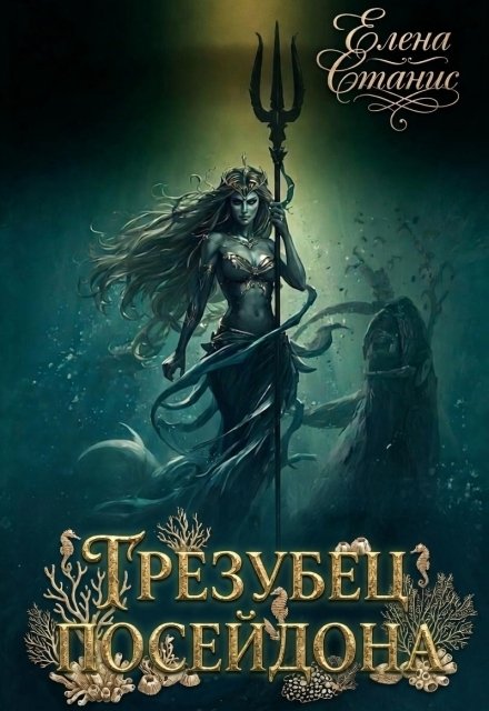 Обложка книги «Трезубец Посейдона» — Елена Станис, ISBN 9785524015181
