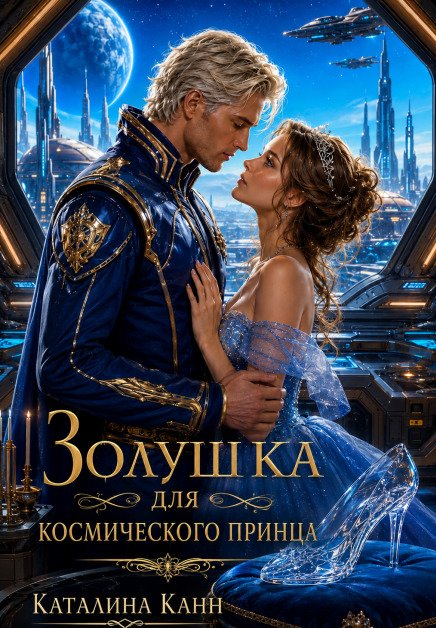 Обложка книги «Золушка для космического принца» — Каталина Канн, ISBN 9785524036872