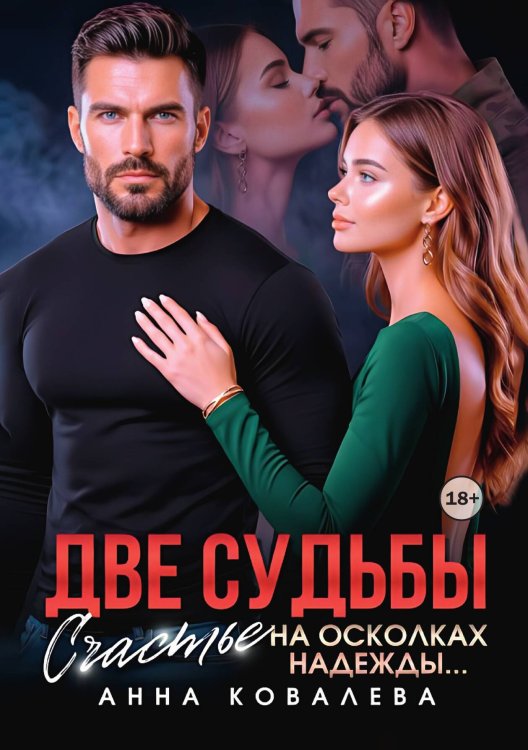 Обложка книги «Две судьбы. Счастье на осколках надежды» — Анна Ковалева, ISBN 9785524000378