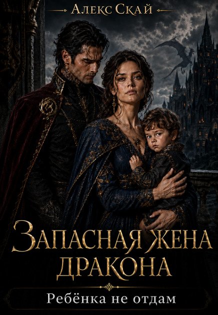 Обложка книги «Запасная жена дракона.Ребенка не отдам» — Алекс Скай, ISBN 9785524043894