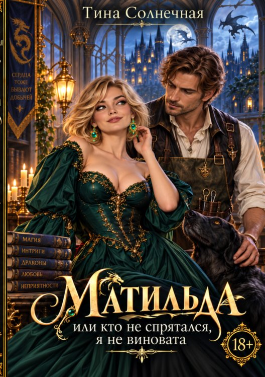 Обложка книги «Матильда или Кто не спрятался, я не виновата» — Тина Солнечная, ISBN 9785524055620
