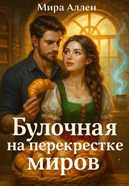 Обложка книги «Булочная на перекрестке миров» — Мира Аллен, ISBN 9785524020406