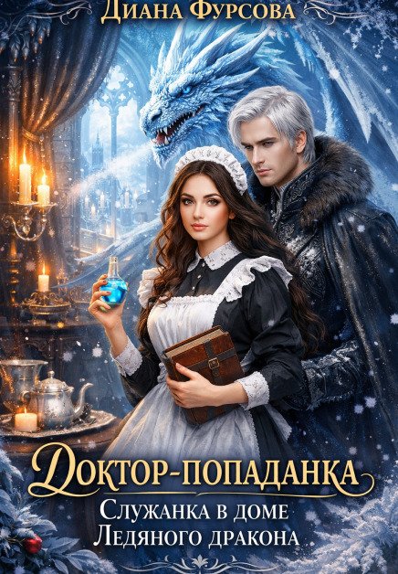 Обложка книги «Доктор-попаданка. Служанка в доме Ледяного дракона» — Диана Фурсова, ISBN 9785524017635