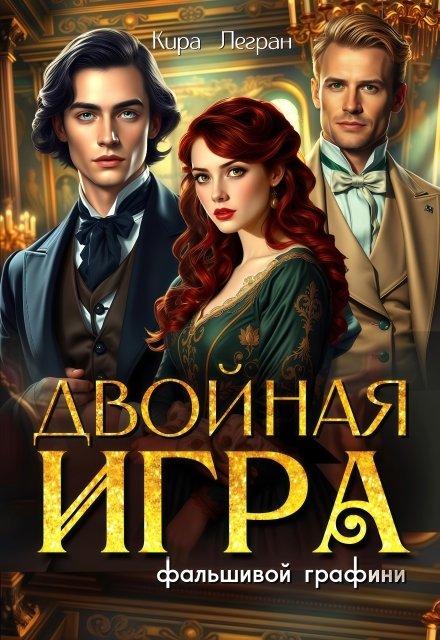 Обложка книги «Двойная игра фальшивой графини» — Кира Легран, ISBN 9785524038043