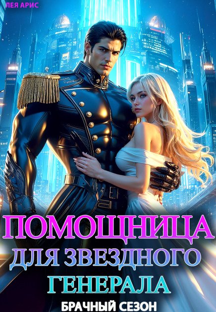 Обложка книги «Помощница для звездного генерала. Брачный сезон» — Лея Арис, ISBN 9785524054463