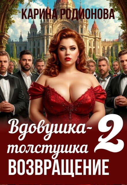Вдовушка-толстушка - 2. Возвращение Обложка книги «Вдовушка-толстушка - 2. Возвращение» — Карина Родионова, ISBN 9785524050267