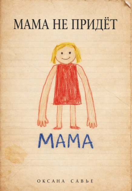 Обложка книги «Мама не придет» — Оксана Савье, ISBN 9785524033833