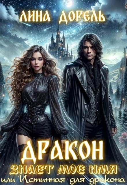 Обложка книги «Дракон знает мое имя или Истинная для дракона» — Лина Дорель, ISBN 9785524013446