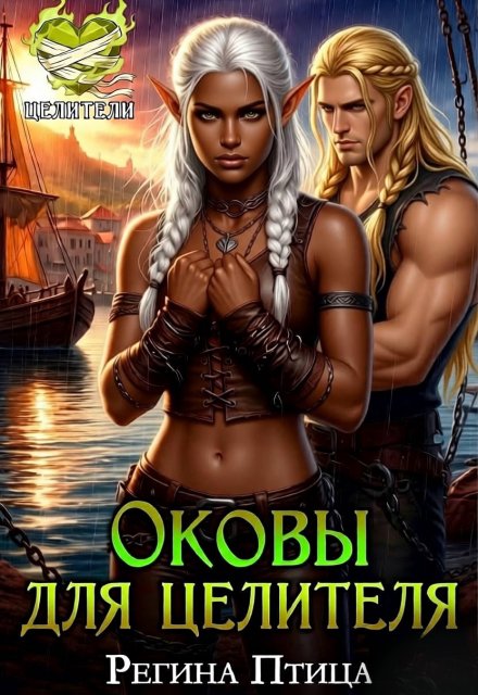 Обложка книги «Оковы для целителя. Книга 2. Камни желания» — Регина Птица, ISBN 9785524057013
