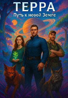 Обложка книги «Терра ,  путь к новой земле.» — Людмила Вовченко, ISBN 9785524036827