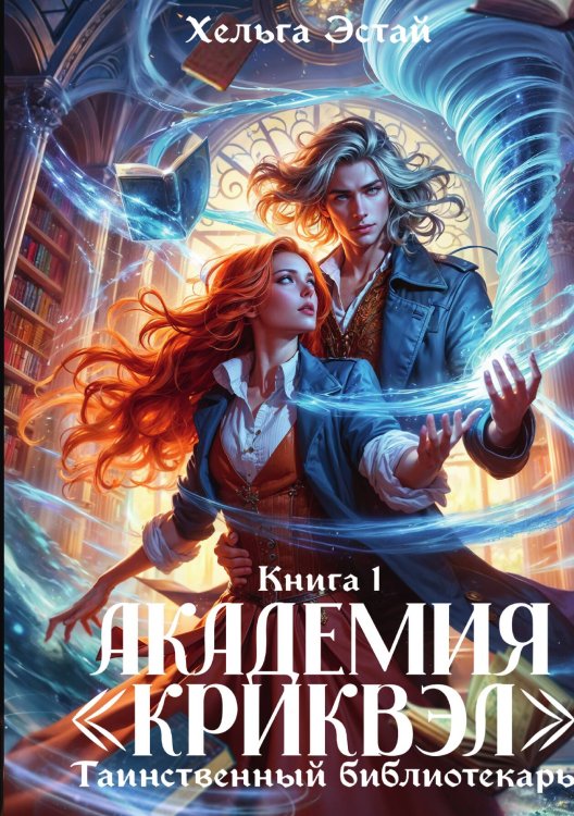 Обложка книги «Академия "Криквэл" Таинственный библиотекарь. Книга 1» — Хельга Эстай, ISBN 9785517120731