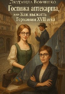 Обложка книги «Госпожа аптекарша или как выжить в Германии Xvii века.» — Людмила Вовченко, ISBN 9785524035981
