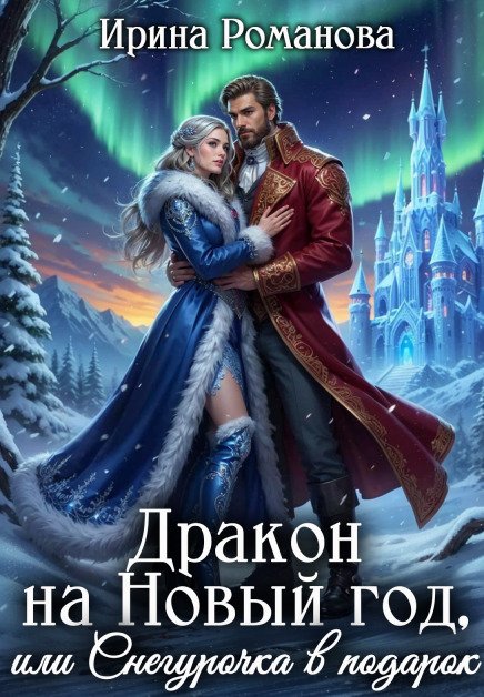 Обложка книги «Дракон на Новый год, или Снегурочка в подарок» — Ирина Романова, ISBN 9785524023070