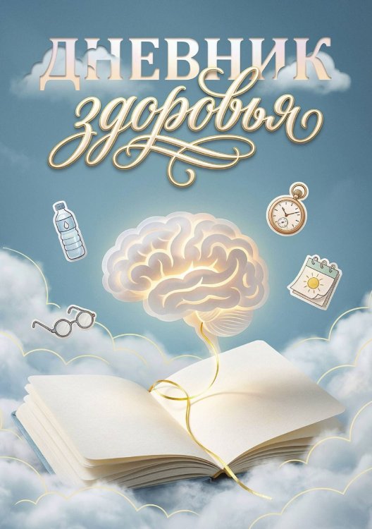 Обложка книги «Дневник здоровья, дизайн: "Метранпаж", 100 страниц, А5» — Нет автора, ISBN 9785521988891
