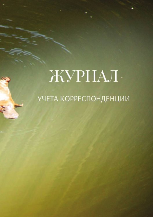 Обложка книги «Журнал учета корреспонденции» — автора нет, ISBN 9785521888801